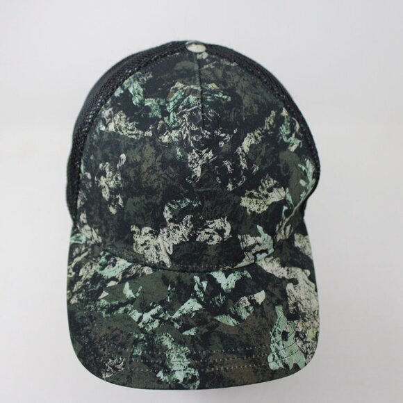 Lululemon Commission Variegated Mesh Back Camo Hat Men One Size Snapback Trucker - Picture 3 of 12